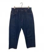 COMOLIコモリ）の古着「デニム5Pパンツ 23SS X01-03003」｜インディゴ