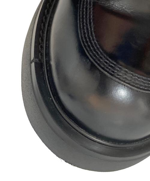 PRADA（プラダ）PRADA (プラダ) Brushed Leather Loafers(ブラッシュドレザーローファー) 2DG149 ブラック サイズ:8 1/2の古着・服飾アイテム