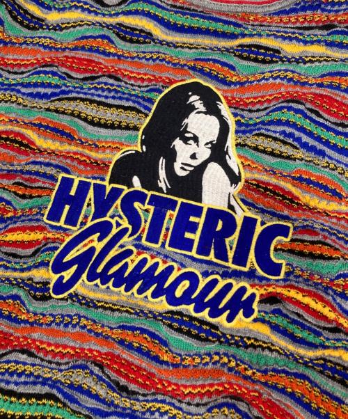 Hysteric Glamour（ヒステリックグラマー）Hysteric Glamour (ヒステリックグラマー) SOOTZI ロゴ3Dウールニット 01183NS20 レッド サイズ:SIZE Freeの古着・服飾アイテム