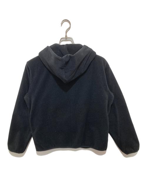 POST O'ALLS（ポストオーバーオールズ）POST O'ALLS (ポストオーバーオールズ) EZ Hoodie Polar Tech Black（イージーフーディ ポーラテック ブラック）/ フーデッドフリースジャケット　3610-PTB ブラック サイズ:Mの古着・服飾アイテム