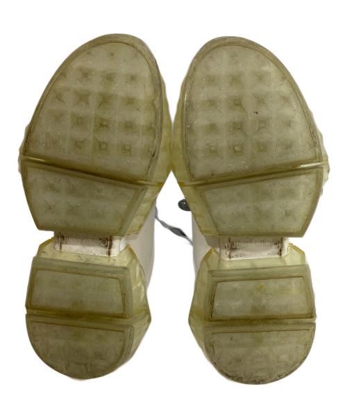 JIMMY CHOO（ジミーチュウ）JIMMY CHOO (ジミーチュウ) DIAMOND パテントスニーカー ホワイト サイズ:34の古着・服飾アイテム