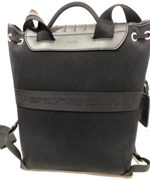 RIMOWA（リモワ）RIMOWA (リモワ) Never Still Flap Backpack（ネバースティル バックパック） ブラックの古着・服飾アイテム