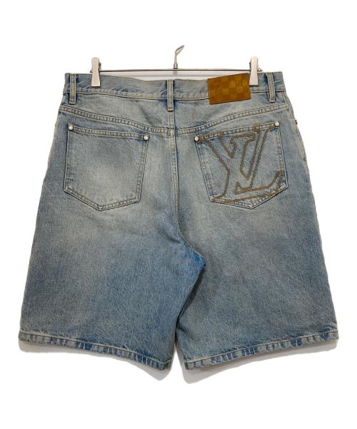 LOUIS VUITTON（ルイ ヴィトン）LOUIS VUITTON (ルイ ヴィトン) デニムハーフパンツ インディゴ サイズ:33の古着・服飾アイテム