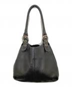 PRADAプラダ）の古着「ワンショルダーレザーバッグ」｜ブラック