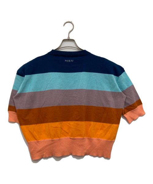 MARNI（マルニ）MARNI (マルニ) キシストライプ コットンニット マルチカラー サイズ:38の古着・服飾アイテム