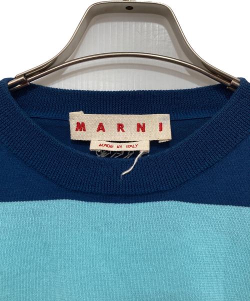 MARNI（マルニ）MARNI (マルニ) キシストライプ コットンニット マルチカラー サイズ:38の古着・服飾アイテム