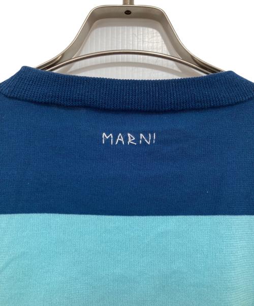 MARNI（マルニ）MARNI (マルニ) キシストライプ コットンニット マルチカラー サイズ:38の古着・服飾アイテム