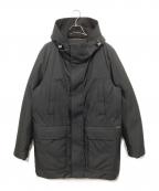 MOORERムーレー）の古着「TORGIANO ダウンハーフコート」｜ブラック