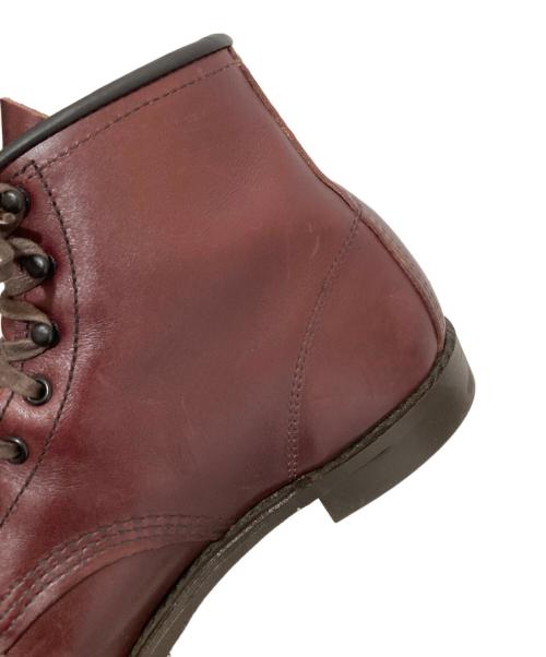 RED WING（レッドウィング）RED WING (レッドウィング) Beckman Boot FLAT BOX（ベックマン ブーツ フラットボックス）/ ワークブーツ　9062　USA製 レッド サイズ:US10の古着・服飾アイテム
