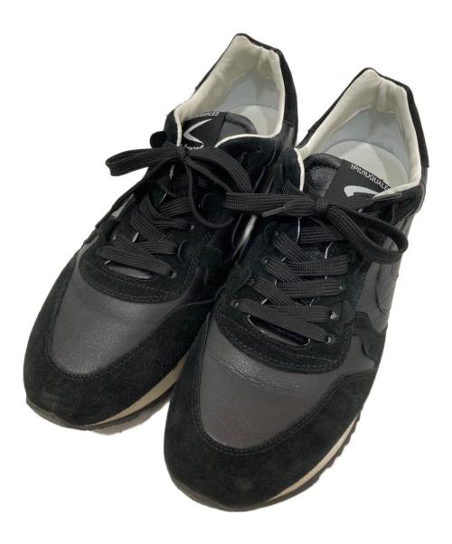 1piu1uguale3（ウノピュウノウグァーレトレ）1piu1uguale3 (ウノピュウノウグァーレトレ) Valsport (ヴァルスポーツ) NEO CLASSIC　ローカットスニーカー ブラック サイズ:44の古着・服飾アイテム