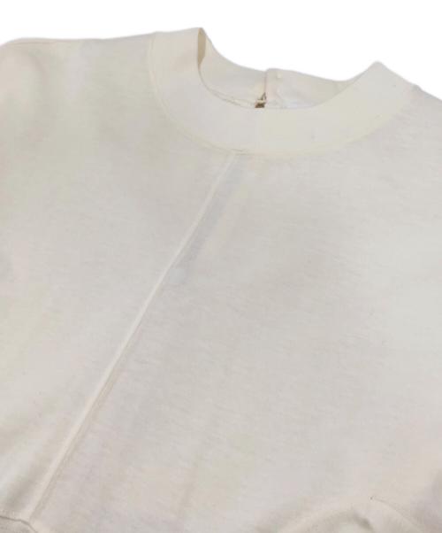 Mame Kurogouchi（マメクロゴウチ）Mame Kurogouchi (マメクロゴウチ) Cotton Jersey Dress　コットンジャージドレス　MM23PS-JS732 ベージュ サイズ:2の古着・服飾アイテム