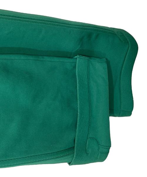 Mame Kurogouchi（マメクロゴウチ）Mame Kurogouchi (マメクロゴウチ) Jomon Pattern Knitted Overalls　縄文パターンニットオーバーオール グリーン サイズ:1の古着・服飾アイテム