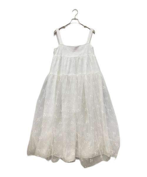 SIIILON（シーロン）SIIILON (シーロン) Angel dress ホワイト サイズ:FREEの古着・服飾アイテム