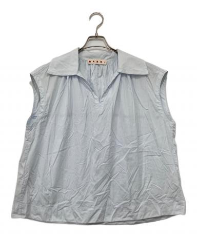 MARNI マルニ ブラウス S 黒 【古着】【中古】【送料無料】 MARNI - MARNI マルニ ブラウス S カーキ 【古着】【中古】【送料無料