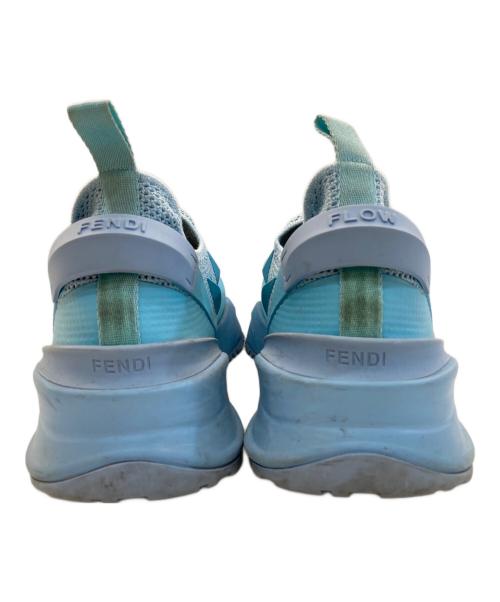 FENDI（フェンディ）FENDI (フェンディ) FLOW ローカットスニーカー スカイブルー サイズ:6の古着・服飾アイテム