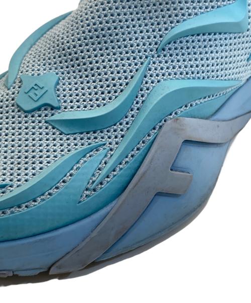 FENDI（フェンディ）FENDI (フェンディ) FLOW ローカットスニーカー スカイブルー サイズ:6の古着・服飾アイテム