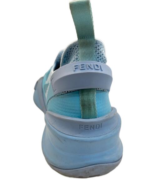 FENDI（フェンディ）FENDI (フェンディ) FLOW ローカットスニーカー スカイブルー サイズ:6の古着・服飾アイテム