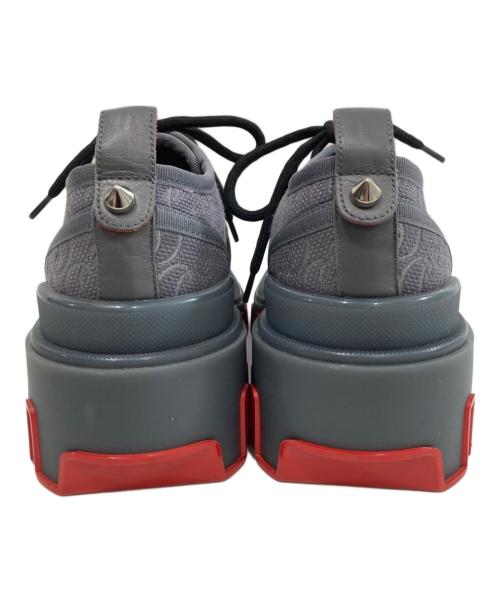 Christian Louboutin（クリスチャン・ルブタン）Christian Louboutin (クリスチャン・ルブタン) パナミック デューン ダービーシューズ グレー サイズ:39の古着・服飾アイテム