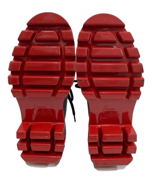 Christian Louboutin（クリスチャン・ルブタン）Christian Louboutin (クリスチャン・ルブタン) パナミック デューン ダービーシューズ グレー サイズ:39の古着・服飾アイテム
