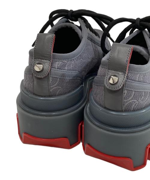 Christian Louboutin（クリスチャン・ルブタン）Christian Louboutin (クリスチャン・ルブタン) パナミック デューン ダービーシューズ グレー サイズ:39の古着・服飾アイテム