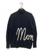 MONCLERモンクレール）の古着「Alpaca-Blend Turtleneck Sweater(アルパカブレンドタートルネック)  LUPETTO TRICOT F20939F704000 A9420」｜ブラック