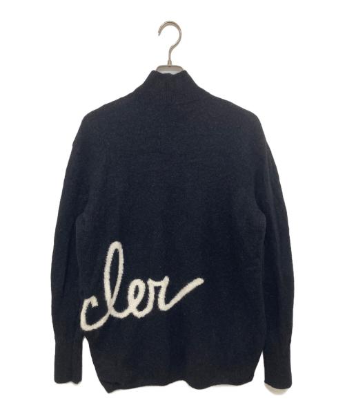 MONCLER（モンクレール）MONCLER (モンクレール) Alpaca-Blend Turtleneck Sweater(アルパカブレンドタートルネック)  LUPETTO TRICOT 	F20939F704000 A9420 ブラック サイズ:Mの古着・服飾アイテム