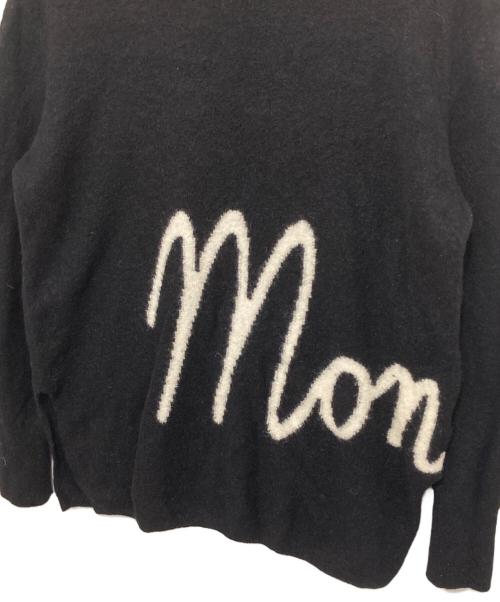 MONCLER（モンクレール）MONCLER (モンクレール) Alpaca-Blend Turtleneck Sweater(アルパカブレンドタートルネック)  LUPETTO TRICOT 	F20939F704000 A9420 ブラック サイズ:Mの古着・服飾アイテム
