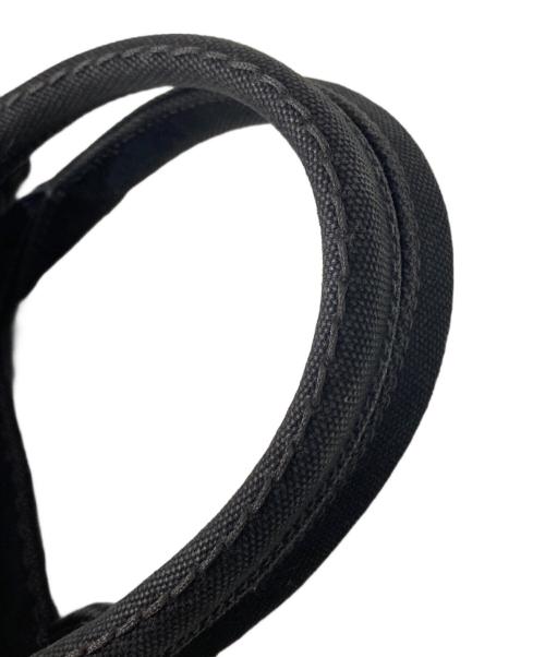 PRADA（プラダ）PRADA (プラダ) カナパ2WAYキャンバスバッグ　ショルダー/トートバッグ ブラックの古着・服飾アイテム