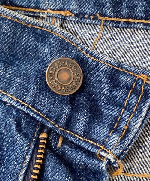 LEVI'S（リーバイス）LEVI'S (リーバイス) 70's 66前期 517 ブーツカットデニム 76年製 ボタン裏16 USA製 42TALON  インディゴ サイズ:W31×L33(実寸 W75cm×L79cm)の古着・服飾アイテム