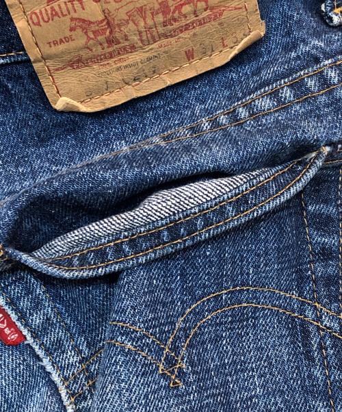 LEVI'S（リーバイス）LEVI'S (リーバイス) 70's 66前期 517 ブーツカットデニム 76年製 ボタン裏16 USA製 42TALON  インディゴ サイズ:W31×L33(実寸 W75cm×L79cm)の古着・服飾アイテム