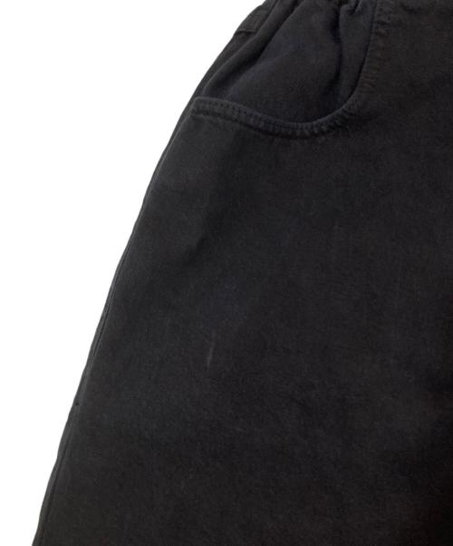 GUCCI（グッチ）GUCCI (グッチ) ウォッシュドコットンイージーデニムパンツ　572616 ブラック サイズ:30の古着・服飾アイテム