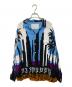 WACKO MARIA（ワコマリア）の古着「DJ HARVEY L/S HAWAIIAN SHIRT　ディージェーハーヴィー ロングスリーブハワイアンシャツ」｜ブルー