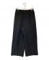 ENFOLD (エンフォルド) 25SS RELAX WIDE PANTS（リラックスワイドパンツ）/ スラックス　300IS231-0351 ブラック サイズ:36：18000円