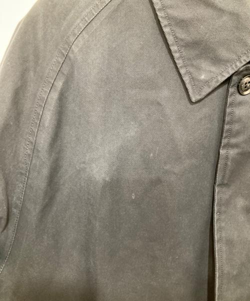 nanamica（ナナミカ）nanamica (ナナミカ) GORE-TEX Balmacaan Coat　ゴアテックスバルマカーンコート　SUBF015 ブラック サイズ:Mの古着・服飾アイテム