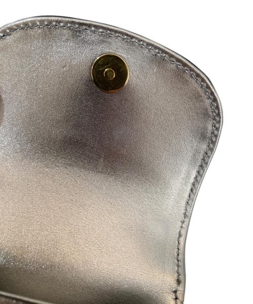 GUCCI（グッチ）GUCCI (グッチ) バンブースーパーミニバッグ 760246 シルバーの古着・服飾アイテム