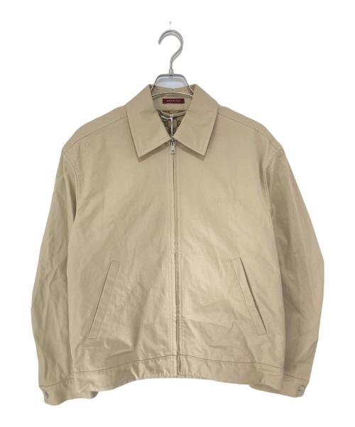 GUCCI（グッチ）GUCCI (グッチ) ロゴハリントンジャケット　GGキャンバス　シェリーライン ベージュ サイズ:46の古着・服飾アイテム