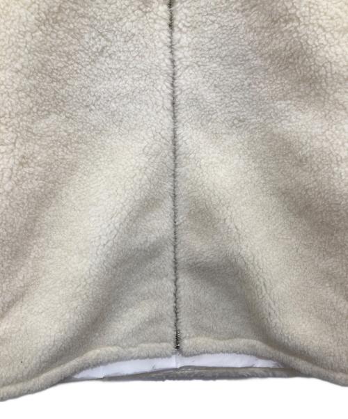 GUCCI（グッチ）GUCCI (グッチ) GGインターシャ ウールフリースジップジャケット  ボアジャケット　798503  ベージュ サイズ:Lの古着・服飾アイテム