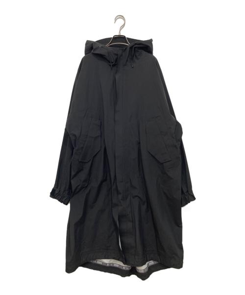 HUM VENT（ヒューベント）HUM VENT (ヒューベント) ナイロン3レイヤーコート　V203504ER ブラック サイズ:2の古着・服飾アイテム