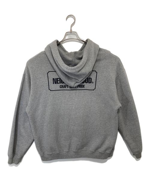 NEIGHBORHOOD（ネイバーフッド）NEIGHBORHOOD (ネイバーフッド) CLASSIC SWEATPARKA LS　クラシックスウェットパーカー　232UWNH-CSM03 グレー サイズ:Lの古着・服飾アイテム