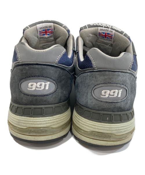 NEW BALANCE（ニューバランス）NEW BALANCE (ニューバランス) 991NV NAVY 23FW-I　M991NV グレー サイズ:42 1/2の古着・服飾アイテム