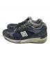 NEW BALANCE (ニューバランス) 991NV NAVY 23FW-I　M991NV グレー サイズ:42 1/2：11000円