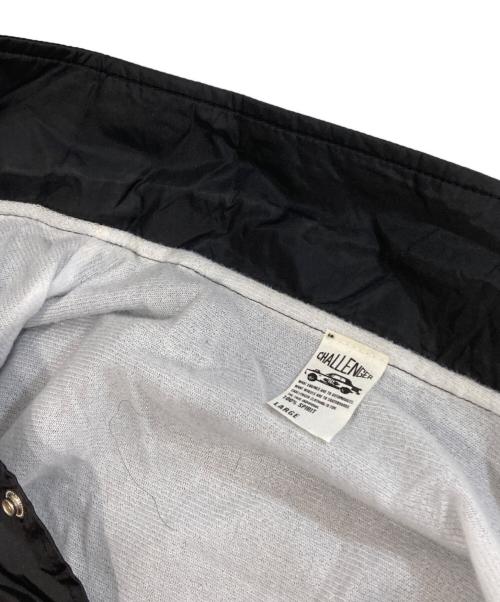 CHALLENGER（チャレンジャー）CHALLENGER (チャレンジャー) スカルローズ コーチジャケット ブラック サイズ:Lの古着・服飾アイテム