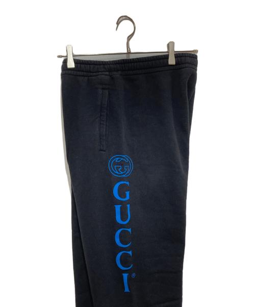 GUCCI（グッチ）GUCCI (グッチ) インターロックスウェットパンツ 18AW 522841 ブラック サイズ:XLの古着・服飾アイテム