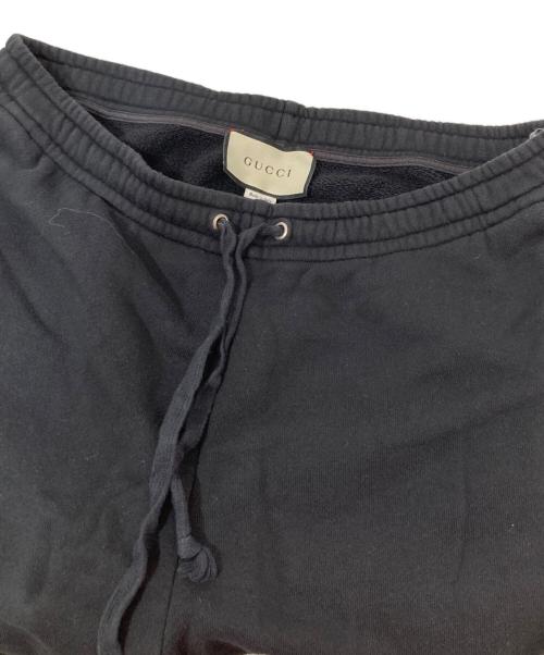 GUCCI（グッチ）GUCCI (グッチ) インターロックスウェットパンツ 18AW 522841 ブラック サイズ:XLの古着・服飾アイテム