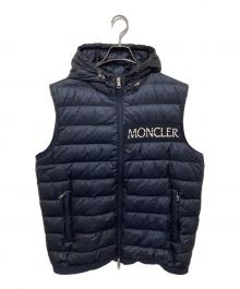 MONCLER（モンクレール）の古着「LARUNS(ローランス) ダウンベスト E10914334494」｜ネイビー