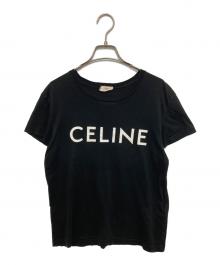 CELINE（セリーヌ）の古着「ロゴプリントTシャツ X237370E　半袖Tシャツ」｜ブラック