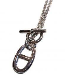 HERMES（エルメス）の古着「chainedancre amulet necklace(シェーヌダンクルアミュレットネックレス) silver925」
