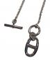 中古・古着 HERMES (エルメス) chainedancre amulet necklace(シェーヌダンクルアミュレットネックレス) silver925：90000円