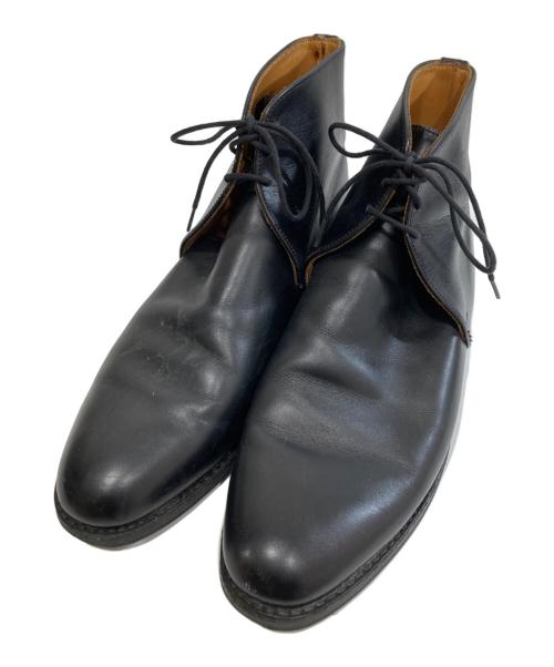 Tricker's（トリッカーズ）Tricker's (トリッカーズ) チャッカブーツ ブラック サイズ:7-5の古着・服飾アイテム