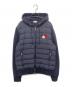 MONCLER（モンクレール）の古着「MAGLIA CARDIGAN（マグリア カーディガン） ハイブリッドパーカー」｜ネイビー